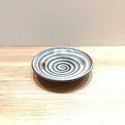 ３寸皿　飛び鉋　【小石原焼】