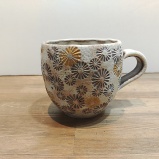 小鹿田焼のマグカップ 【武雄焼】